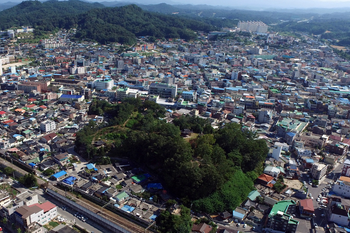 영주시 영주동 구성공원 전경