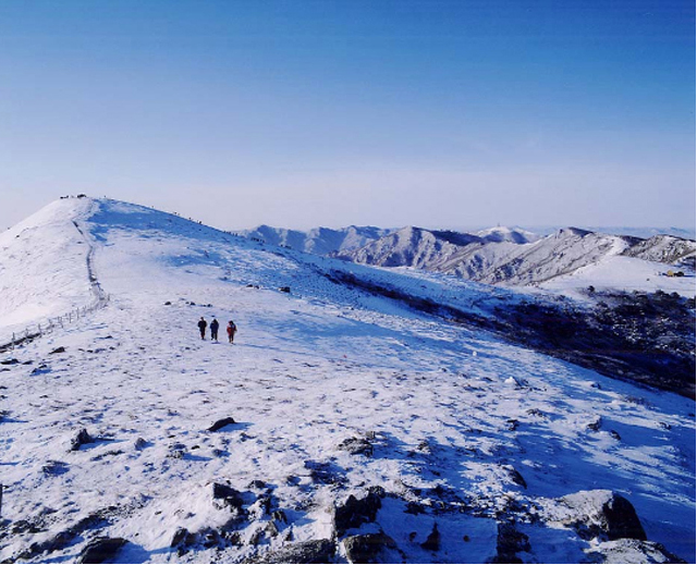 소백산 풍경